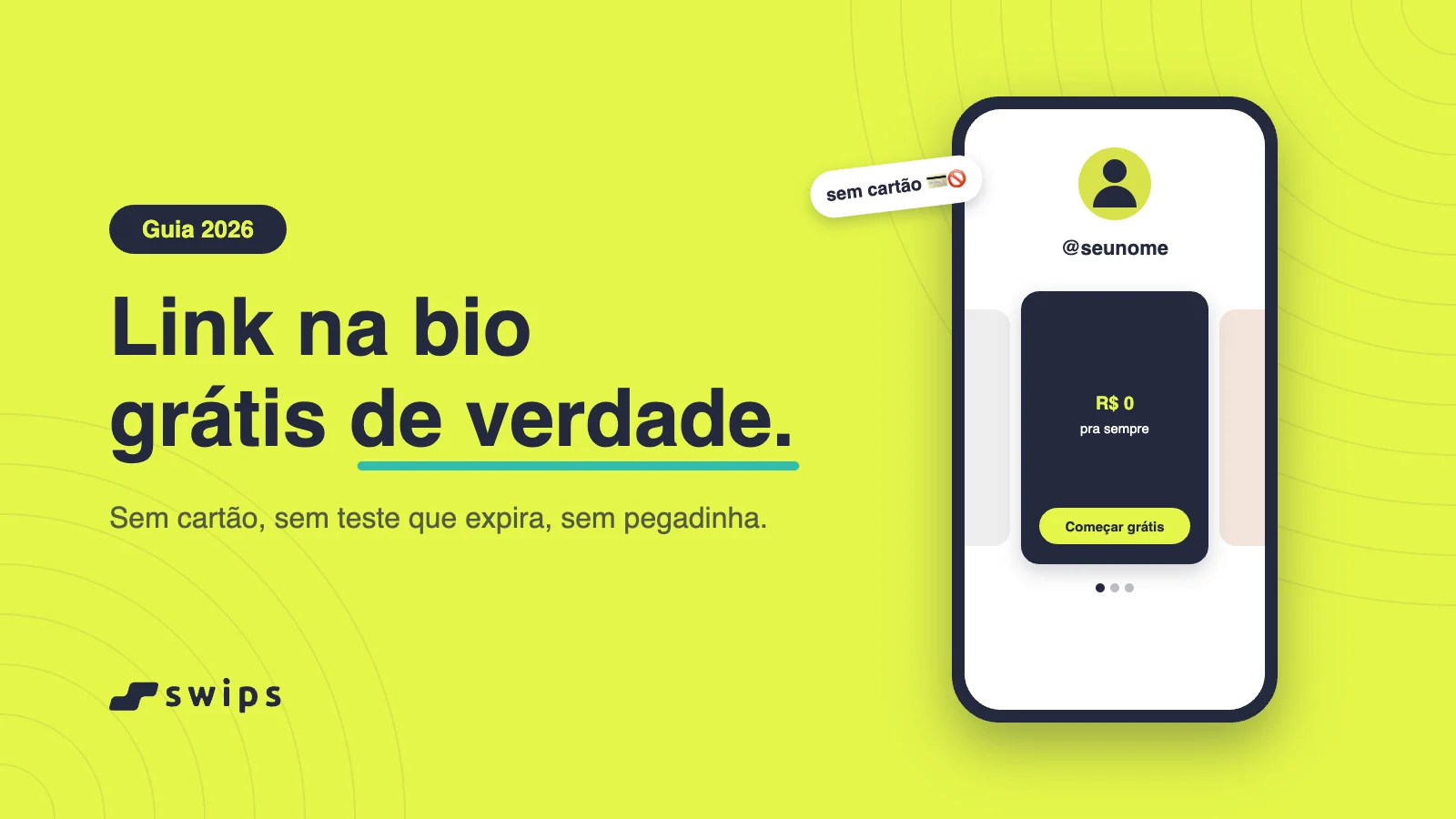 Link na bio grátis: como criar o seu sem pagar nada (2026)