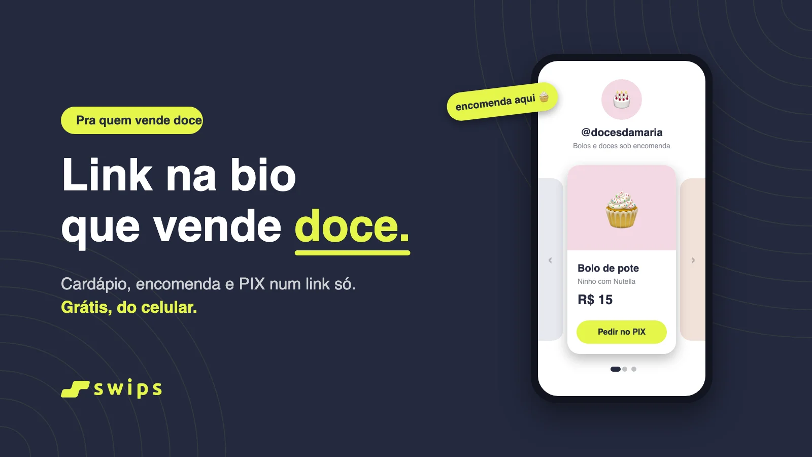 Link na bio para confeiteiras e docerias: como vender doce pelo Instagram